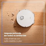 Robô Aspirador Velds V50 PRO, Base Autolimpante, Mop Duplo Giratório, Sucção de 10000Pa, Mapeamento Avançado, Sensor Antiqueda, Branco 127V — imagem 7