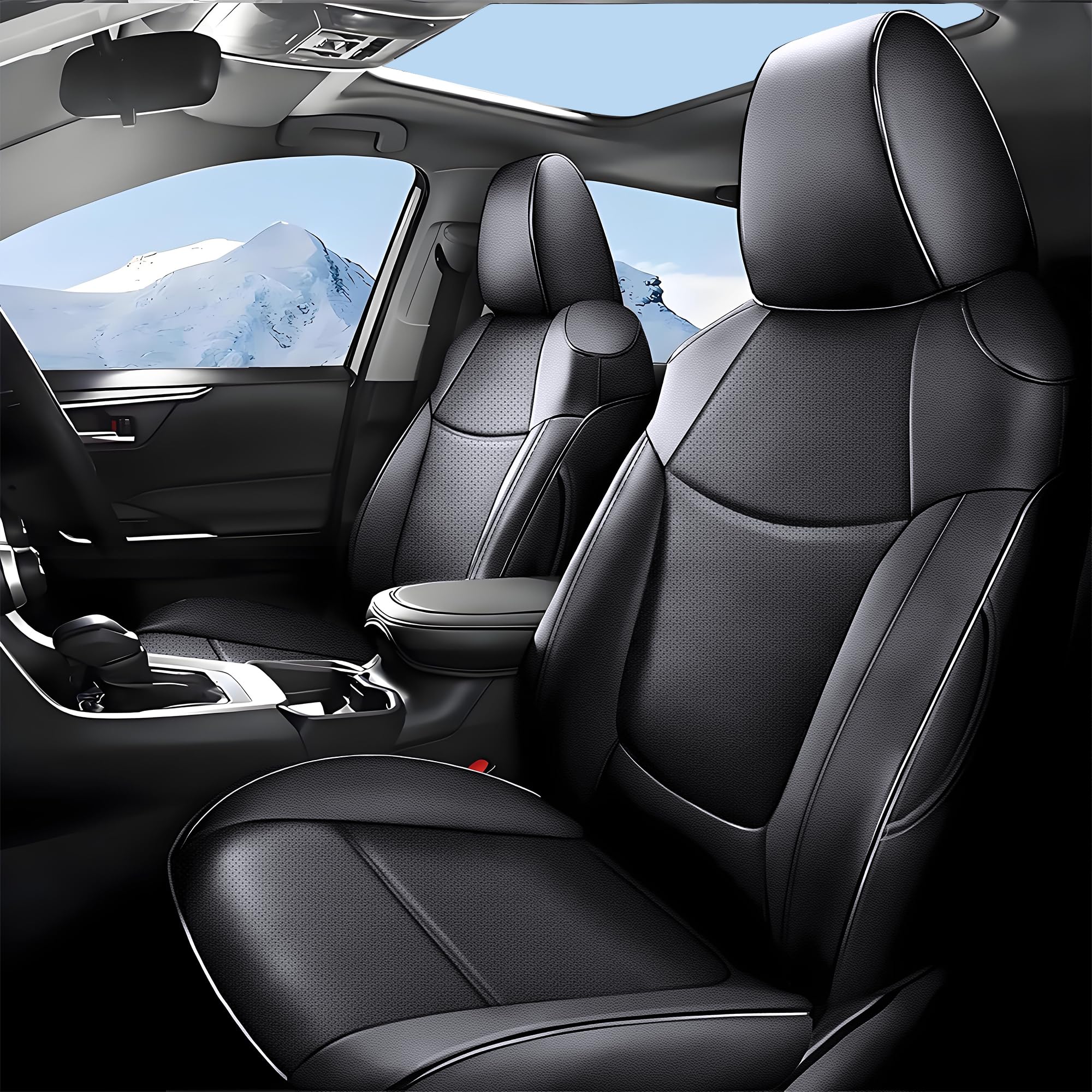 IKABEVEM Seat Covers for Toyota Corolla (2020–2022 L/LE)