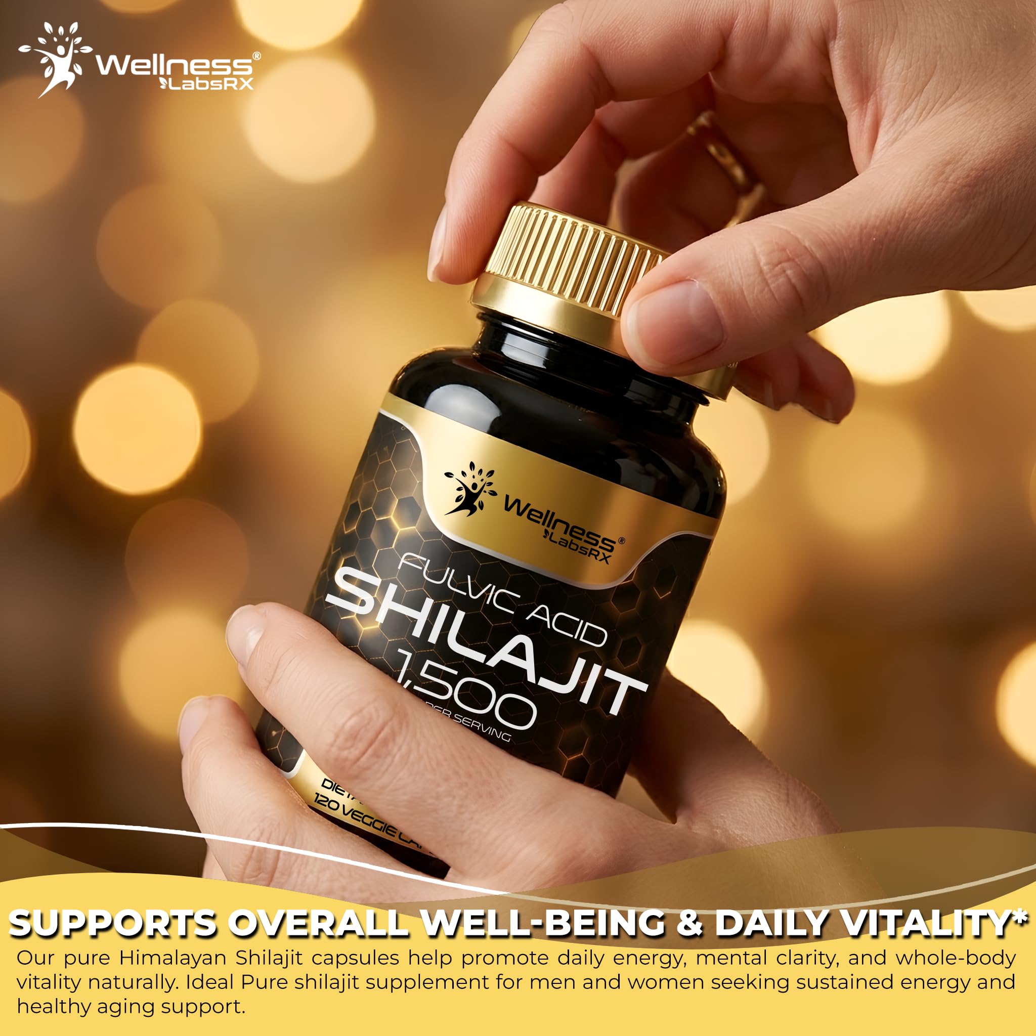 Himalayan Shilajit Capsules 1500mg for Men and Women, 120 Count — Amazon image 6
