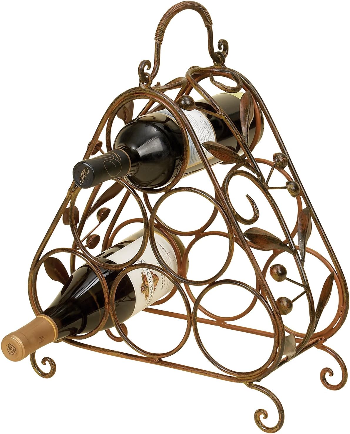 Deco 79 Metal Wine Holder, 17 by 14Inch Home & Kitchen