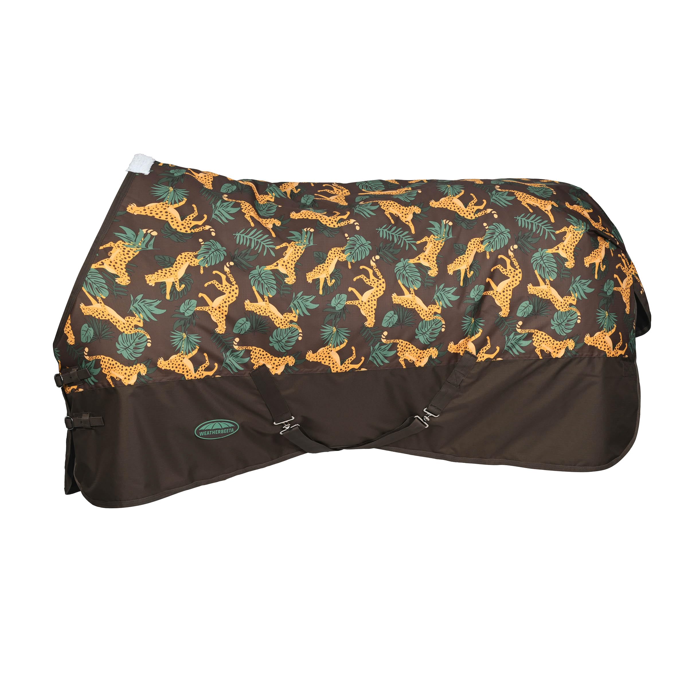 Alfombra de Caballo Mediana con Estampado de Selva Weatherbeeta ComFiTec Tyro Cuello Estándar 6'9