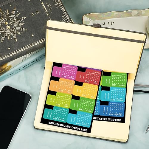 Miniatura 7 de Agenda 2022-2023 Agenda semanal y mensual para 18 meses, 2022 x 2023, julio 2022 a diciembre 2023, 5.75 x 8.25 pulgadas, cuero sintético suave con