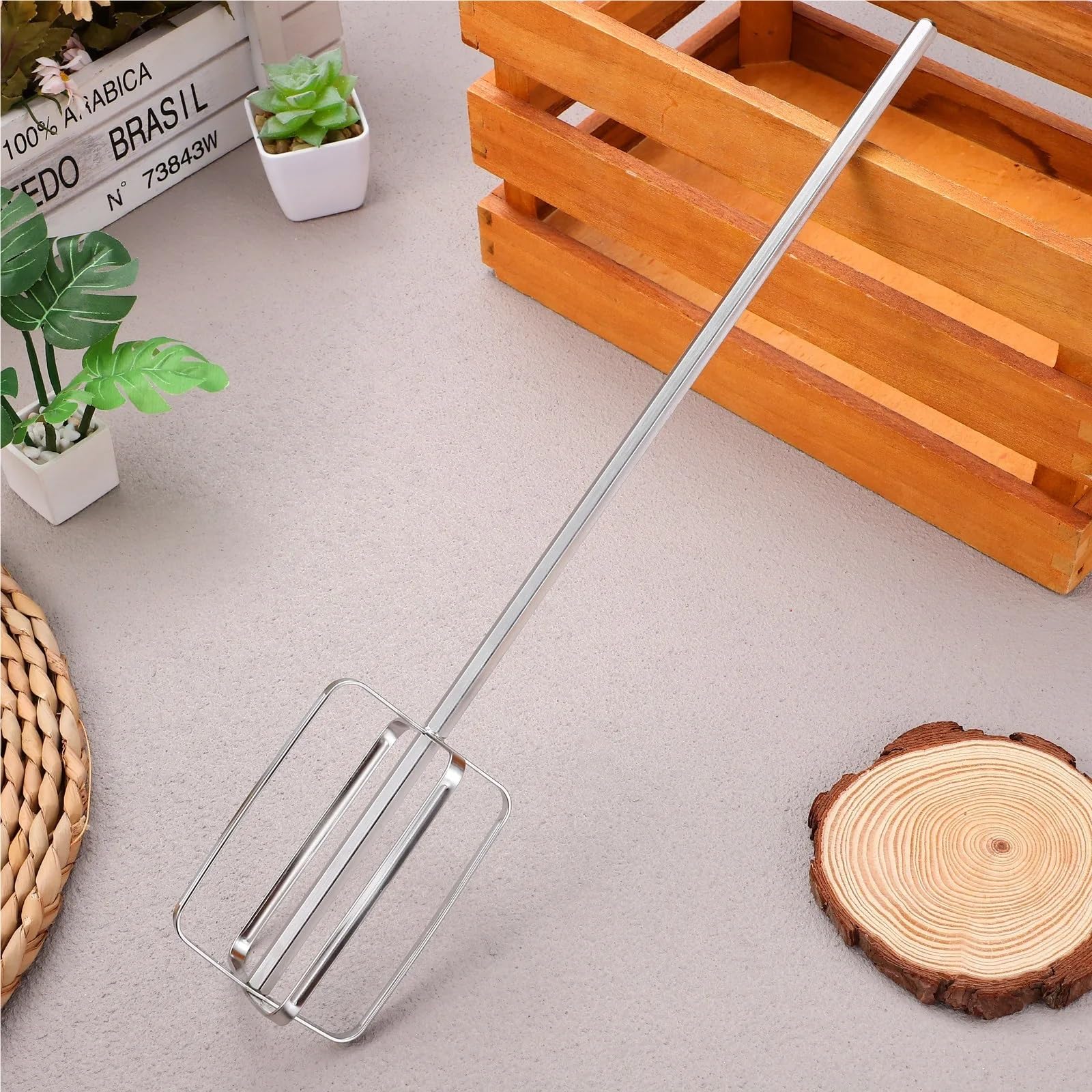 3 Stück Küchen-Stabschläger aus Edelstahl Für Rührgeräte