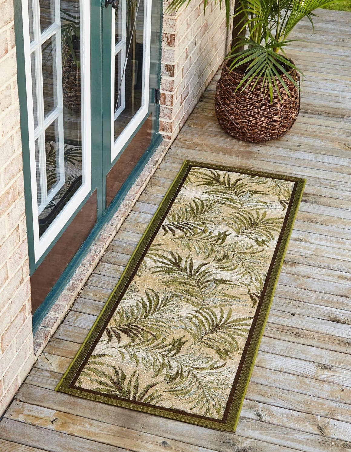 Unique Loom Outdoor Botanical Collection Area Rug