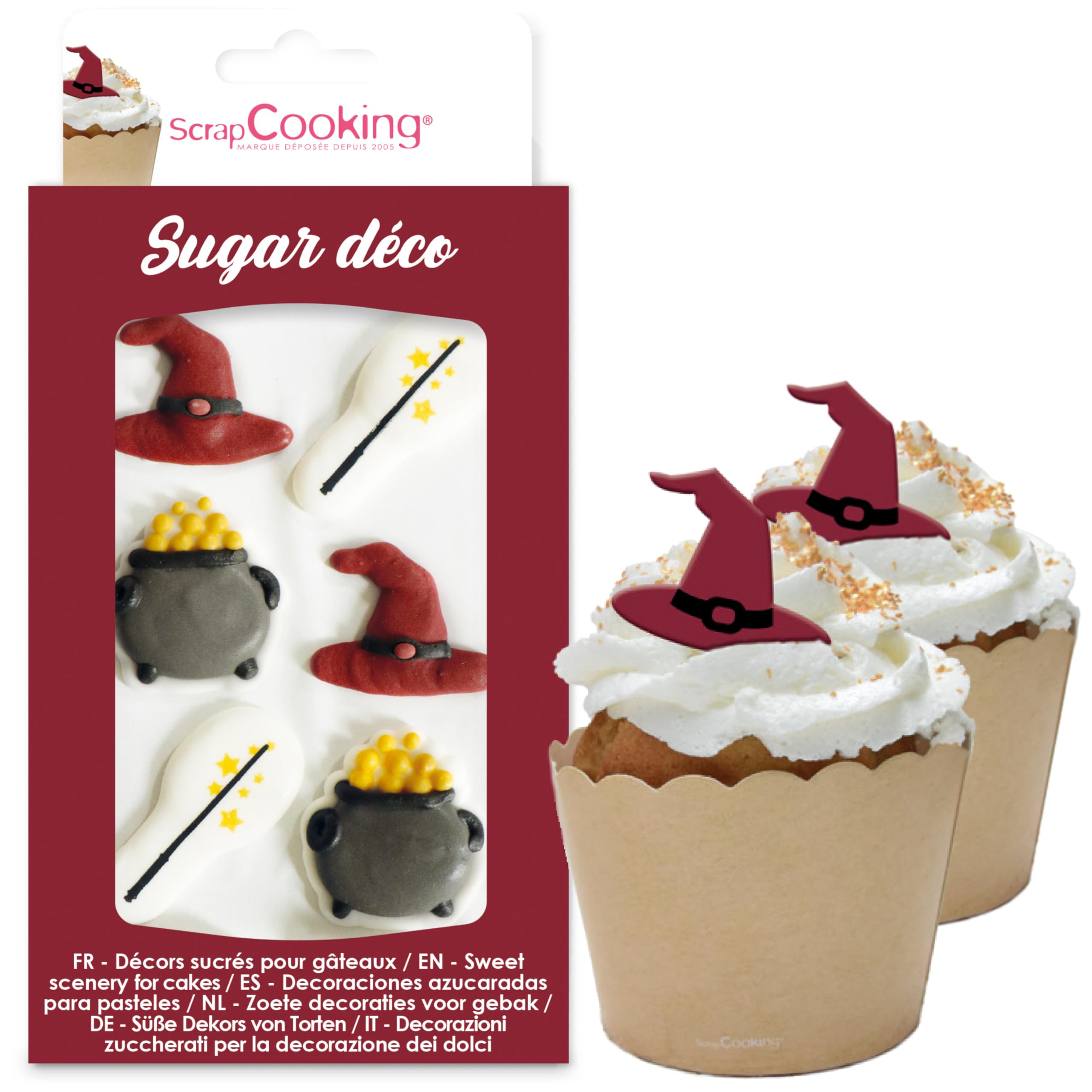 Fleurs Comestibles Gâteau 80 Fleurs Comestibles Pour Cupcakes - Décorations Gâteau En Papier De Riz - Toppers 3D Multicolores Toppers Cupcake Papier De Riz