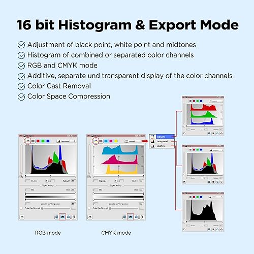 Miniatura 6 de Plustek – Escáner para diapositivas y películas Ai, OpticFilm 8200i