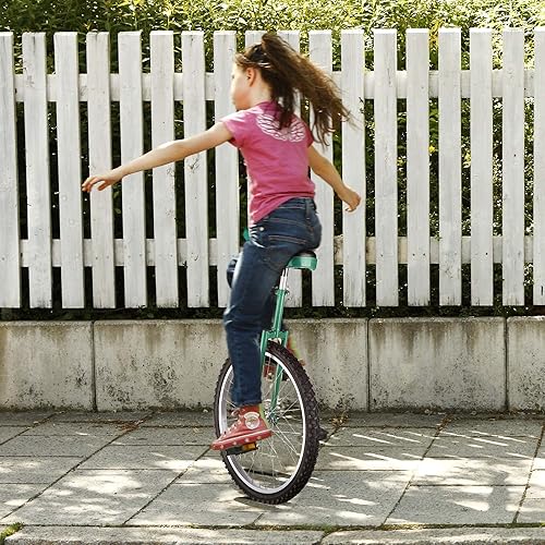 Miniatura 66 de AW Rueda de 16/18/20/24 pulgadas, asiento ajustable para exteriores, para adultos, niños, deportes al aire libre, ejercicio de fitness, para elegir