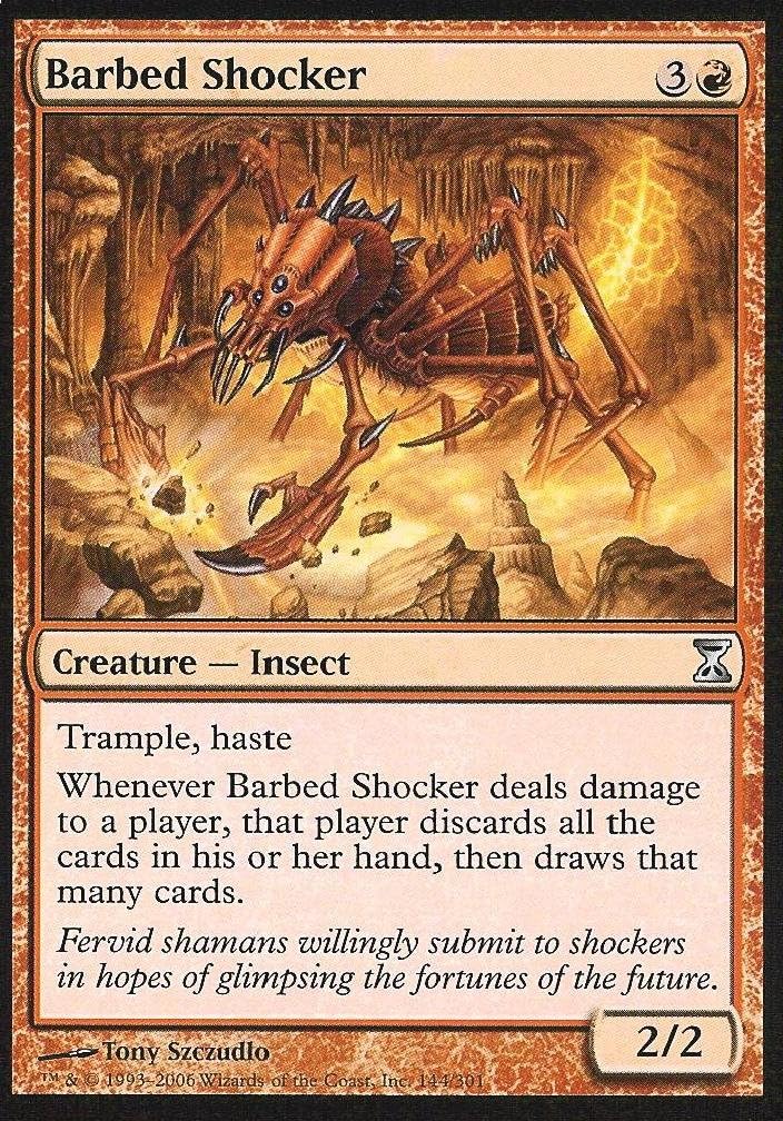 Magic The Gathering - Barbed Shocker - Time Spiral