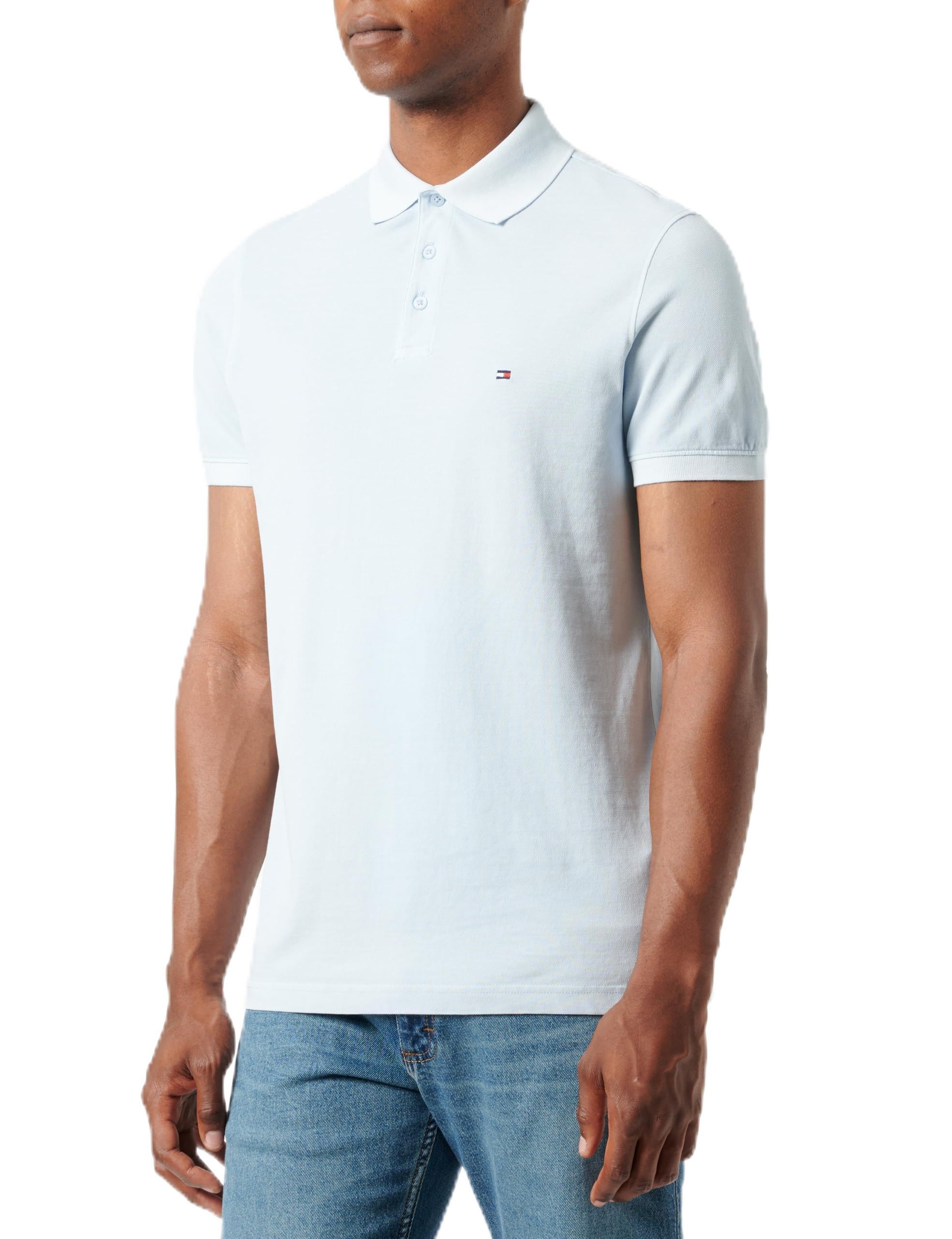 Tommy HilfigerMen's Garment Dye Reg Polo Mw0mw34757 Garment DYE REG Polo