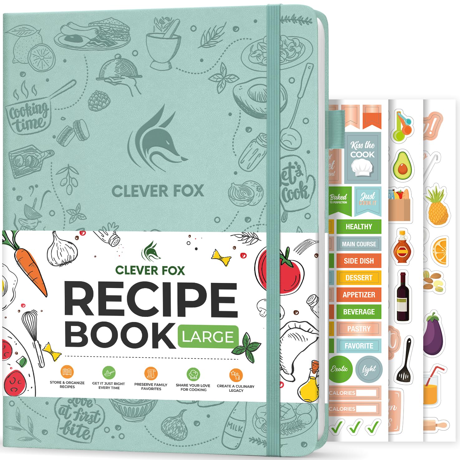 CF Recipe Book (Mint Cream, A4 (21 x 28cm)) โ image 1