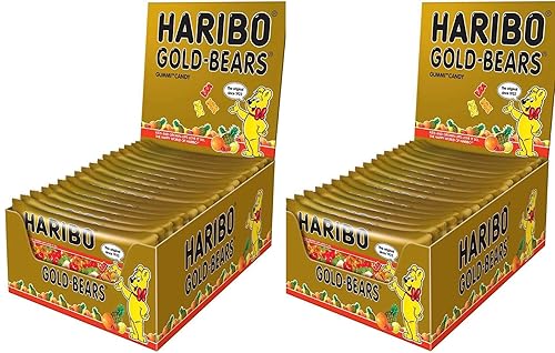 Haribo Gold Bears 2oz (paquete de 2) Total 48 paquetes