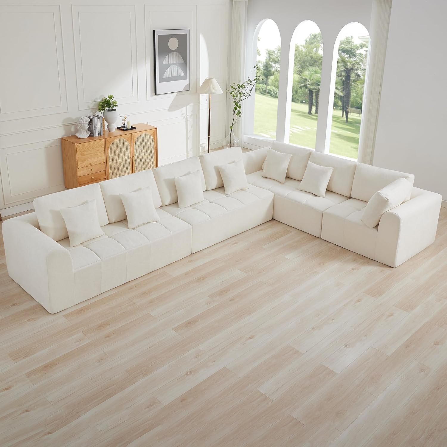 170”Modular Sectional Couches for Living Room, Cloud