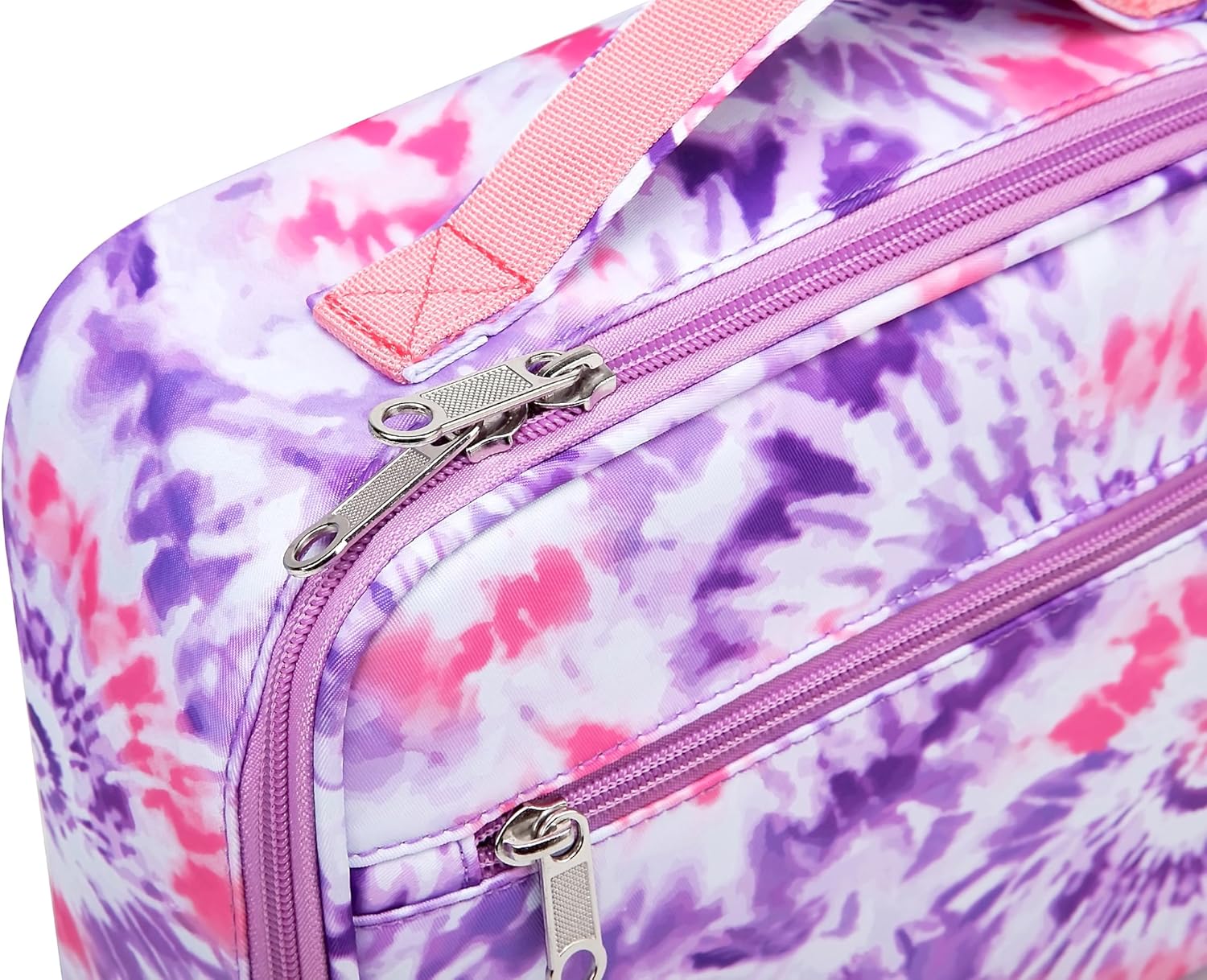 BLUEFAIRY Girls Backpack with Lunch Box Kids Bookbag Set Elemenatry School Bag 17" with insulated Lunch Bag Lunchbox Set Cute Back to School Gifts Mochilas Escolares para Niñas Tie Dye Purple - Image 6