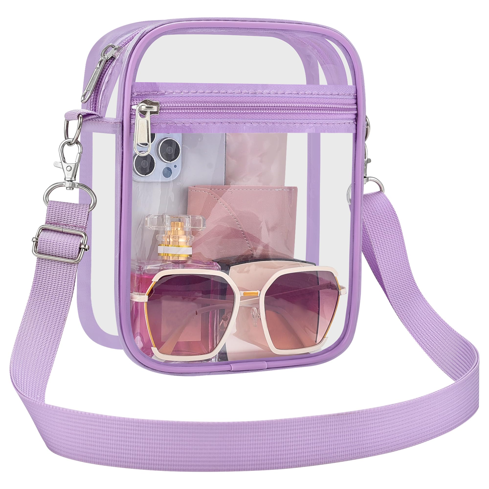 Clear Bag for Stadium Events, Small Women's Clear Purse