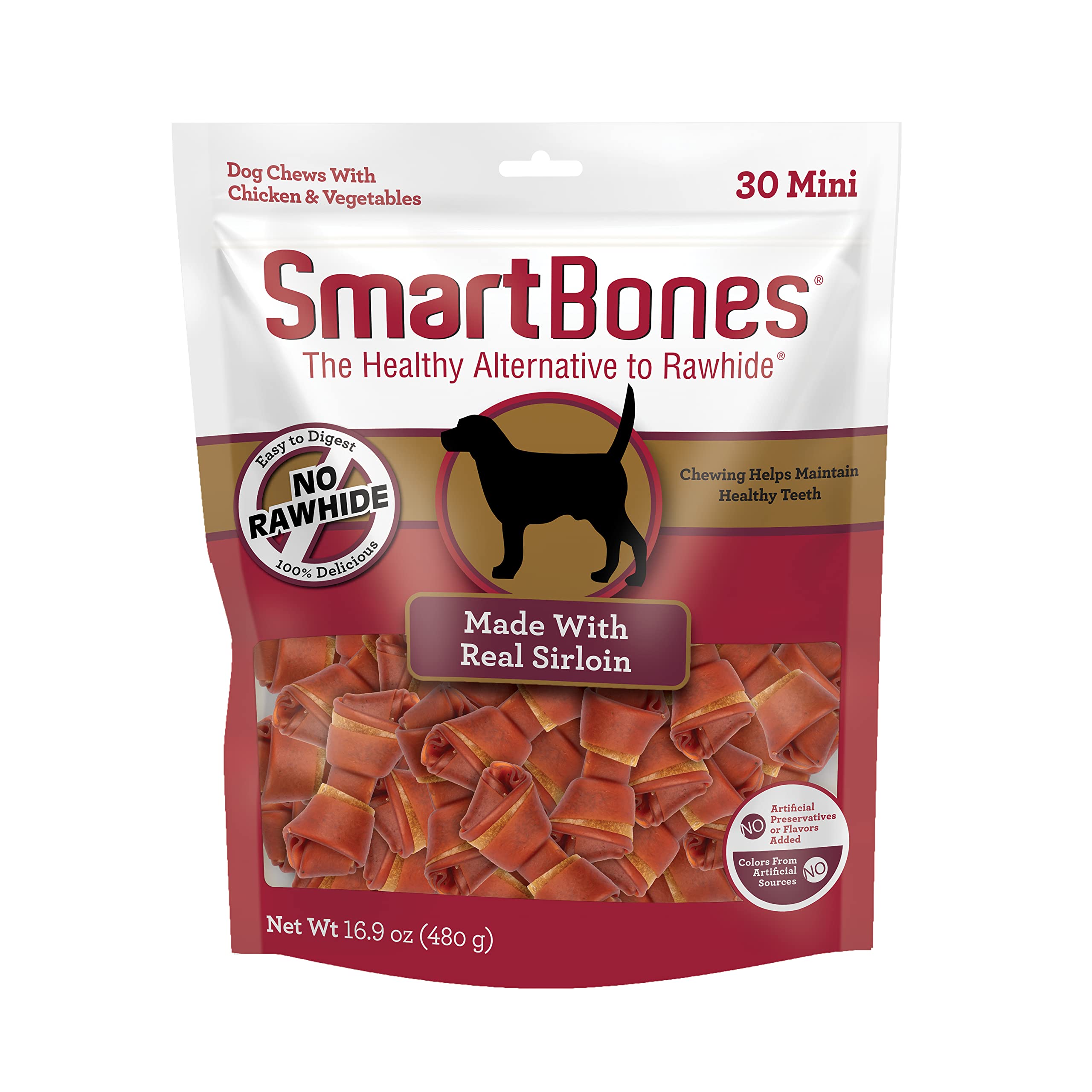 SmartStick Wrapped with Real Chicken, 1 Count (Pack of 8)