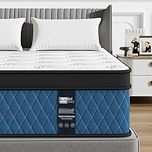 BedStory Mattress, 12 inch Gel Memory Foam Mattress Full Size, Euro Top Design Pocketed Spring, Bamboo Charcoal Infused Foam Bed Mattress Pressure Relieve, CertiPUR-US Certified(Full , 54*74 Inch)