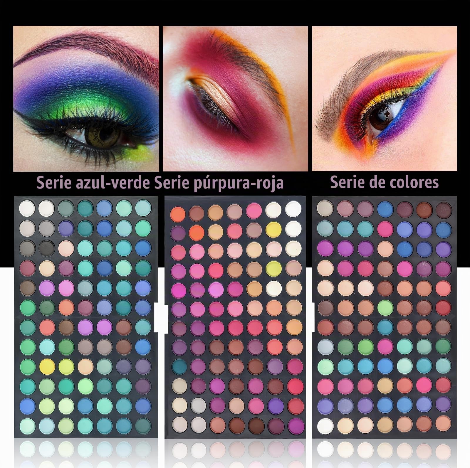 FantasyDay® 252 Colores Sombra De Ojos Paleta de Maquillaje Cosmética - Perfecto para Sso Profesional y Diario