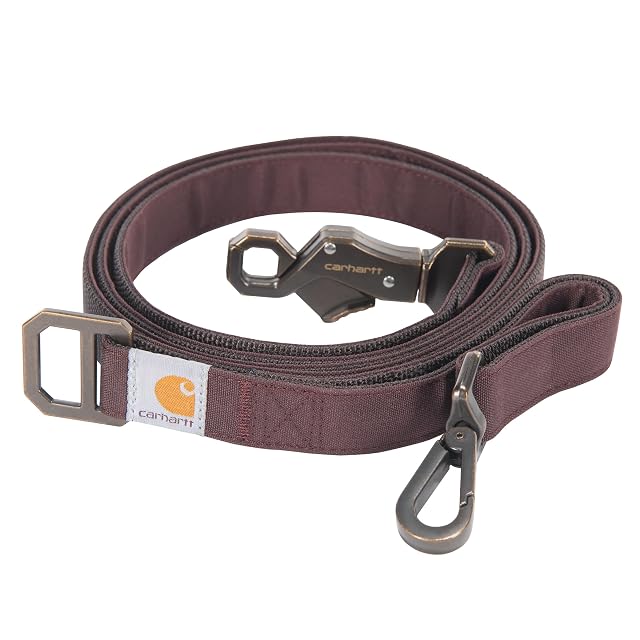 Carhartt Correas de Pato de Nailon duraderas para Perros, Costuras Reflectantes para Visibilidad
