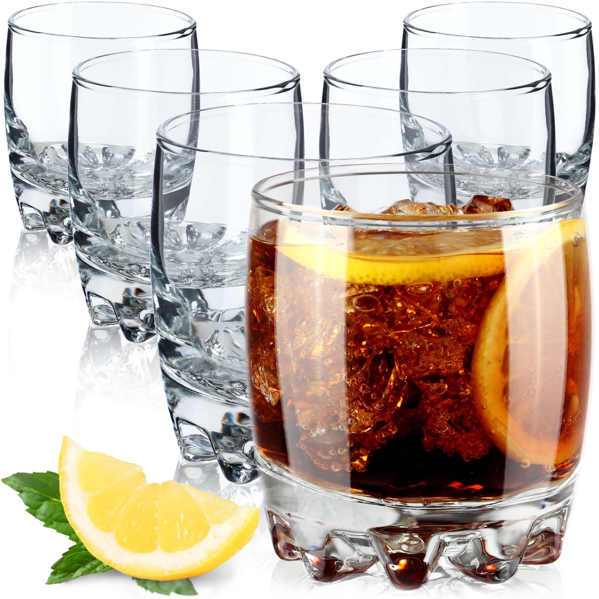 Set Di 6 Bicchieri Da Succhio Relaxdays - In Cristallo, 300 Ml, Eleganti E Lavabili In Lavastoviglie - Foto 8