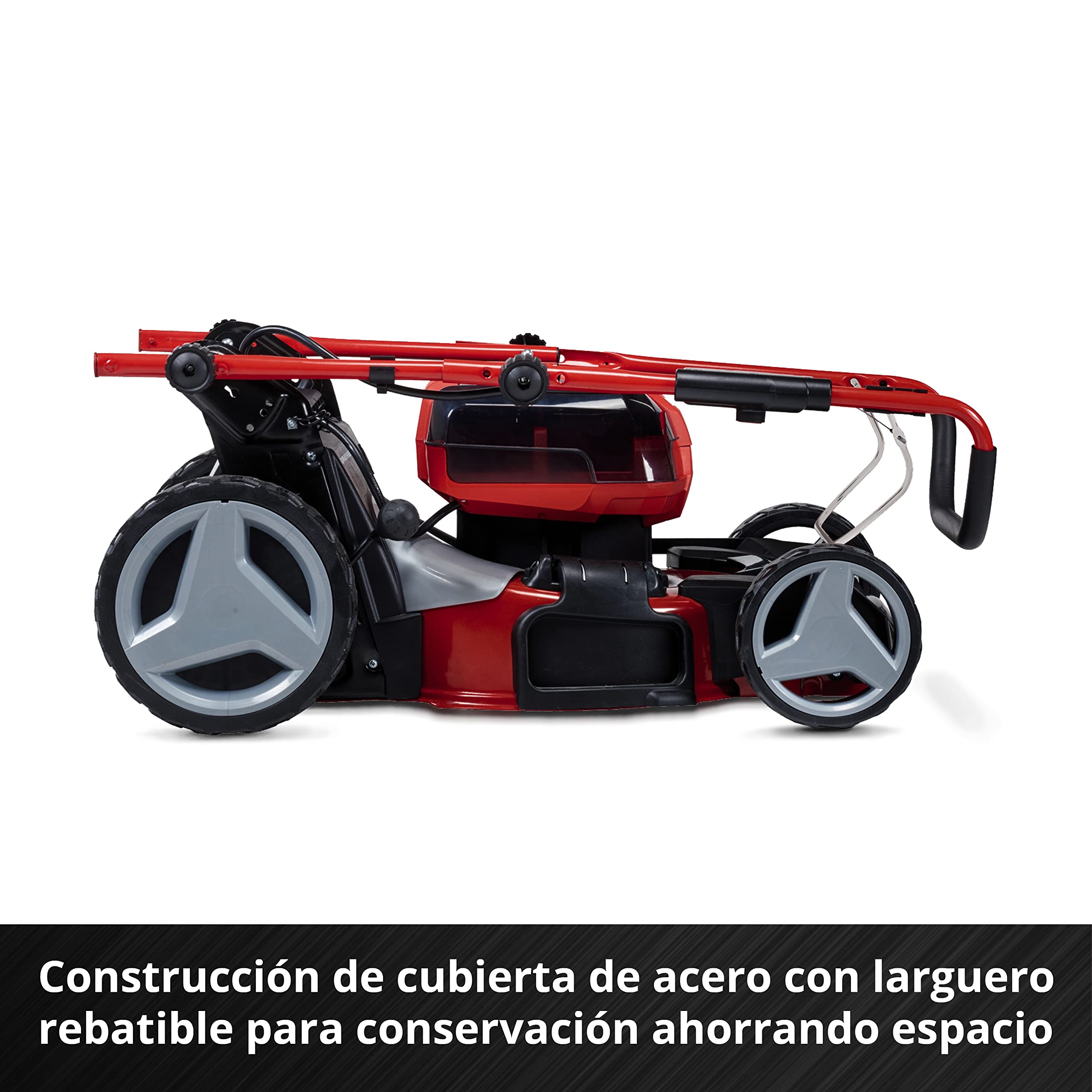 Einhell Professional Cortacésped con batería GP-CM 36/47 S HW Li Kit | PXC | 36 V | corte 47 cm | máx. 700 m² | accionamiento de rueda | Brushless | función de mulching | 4 baterías de 4,0 Ah