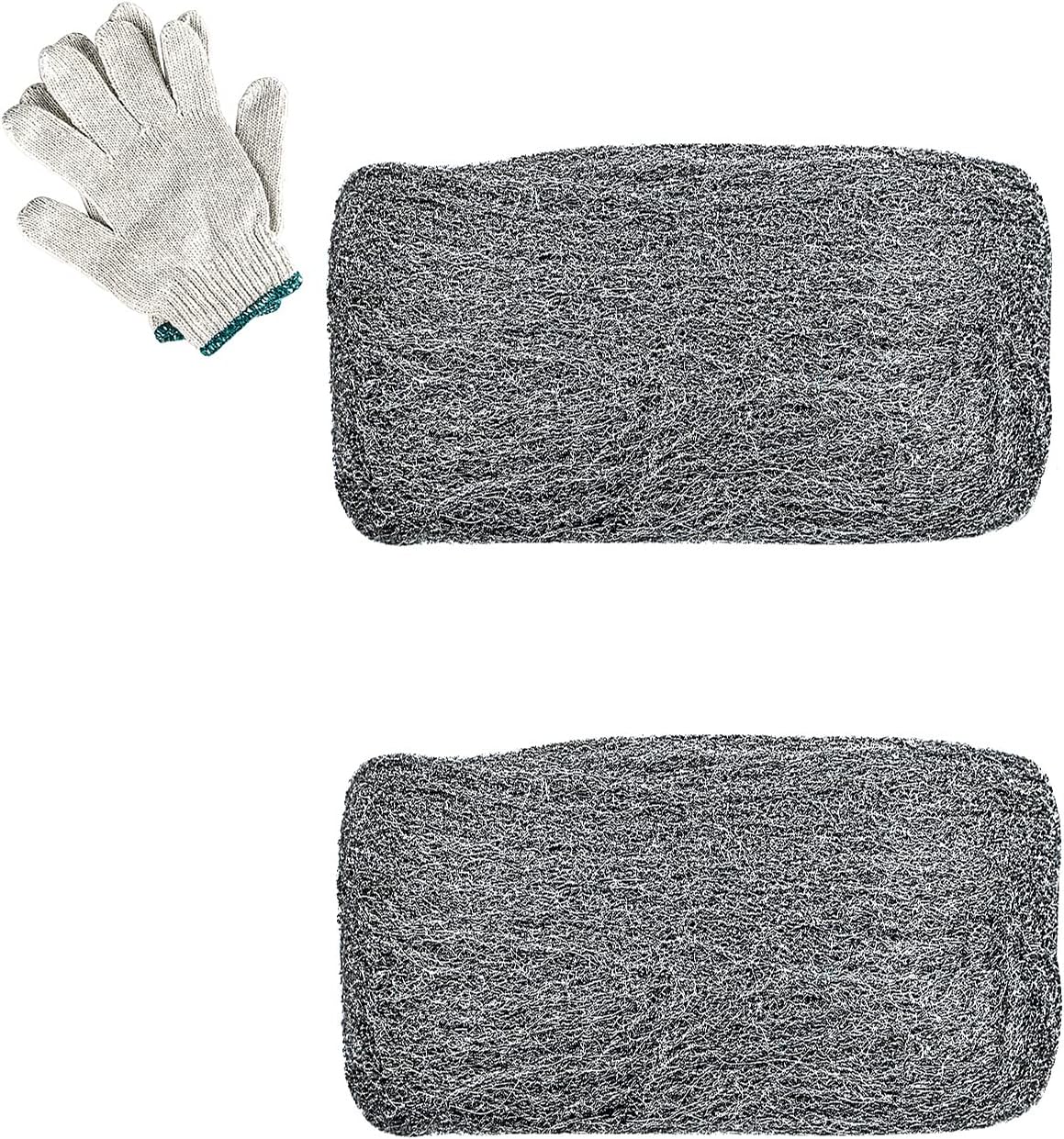 Trisiki Steel Wool Mice, 0000 Ultra Fine Wire Wool Fill Fabric DIY Kit