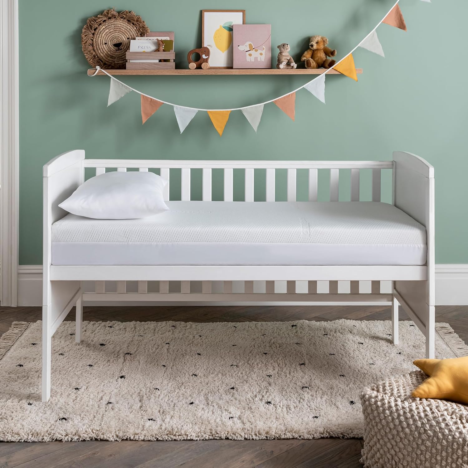 MHG Living EcoFriendly Baby Toddler Cot Bed Mattress NonAllergenic