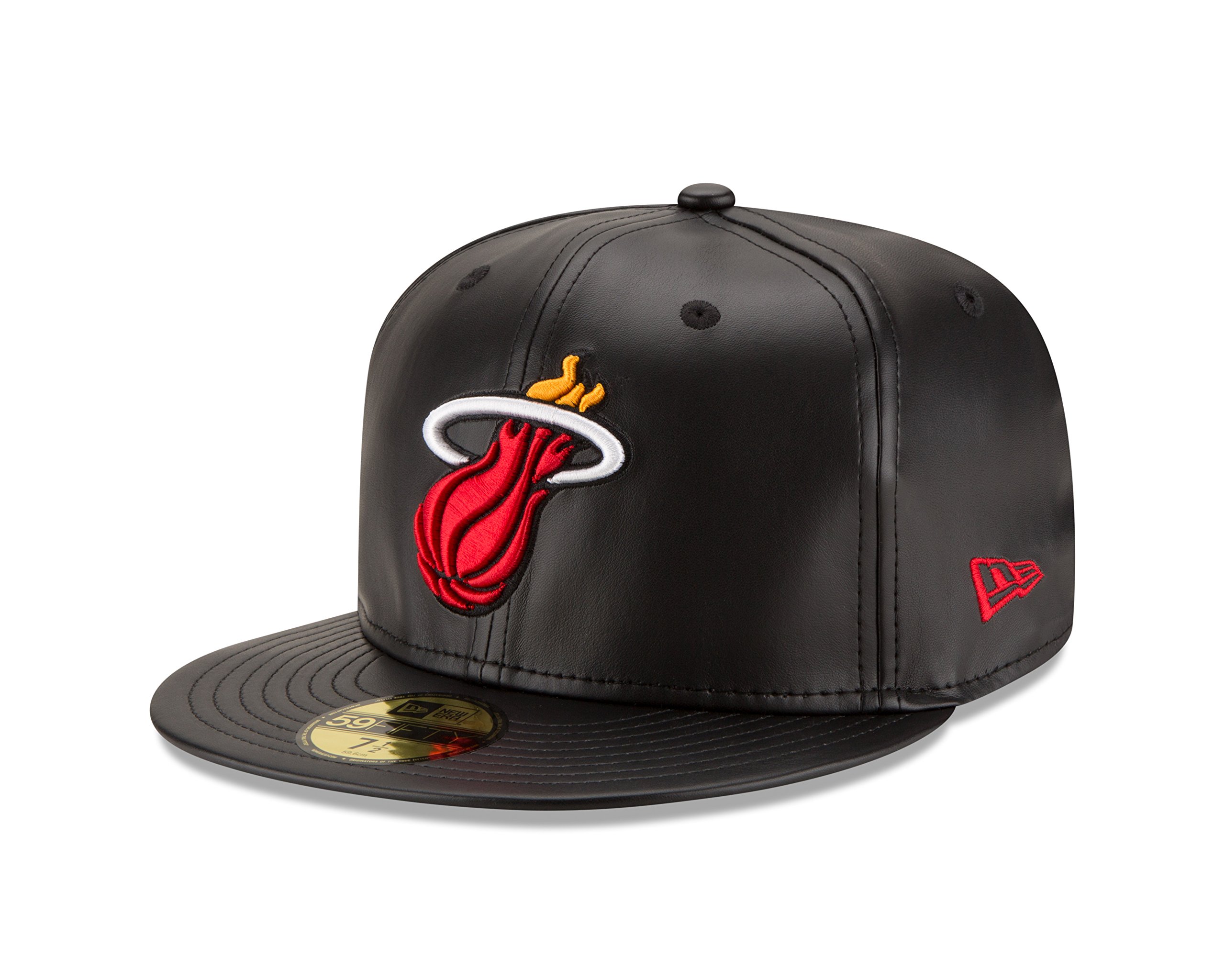 NBA Men's Faux Leather 59FIFTY Fitted Cap