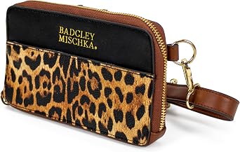 Badgley Mischka Weekender Tote Bag for Travel, Carry-On Animal Print Tote Bag