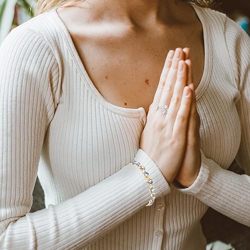 Miniatura 7 de Jecanori Pulsera magnética de desintoxicación linfática para mujer y anillo de cobre, regalos con herramienta ajustable (serie corazón brillante)