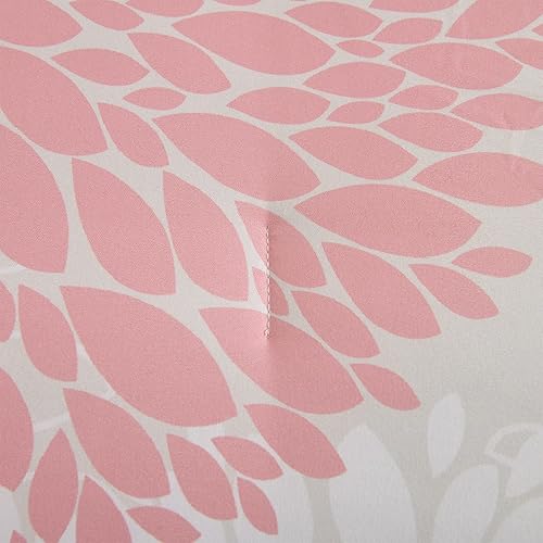 Miniatura 8 de Koniroom Juego de edredón individual  Juego de edredón floral reversible tamaño individual, 2 piezas de bonitas flores y plantas, juego de cama