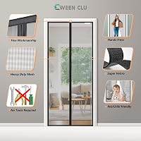 CWEEN CLU Mágneses Szúnyogháló Ajtóra 110x240 cm Fúrás Nélkül 3