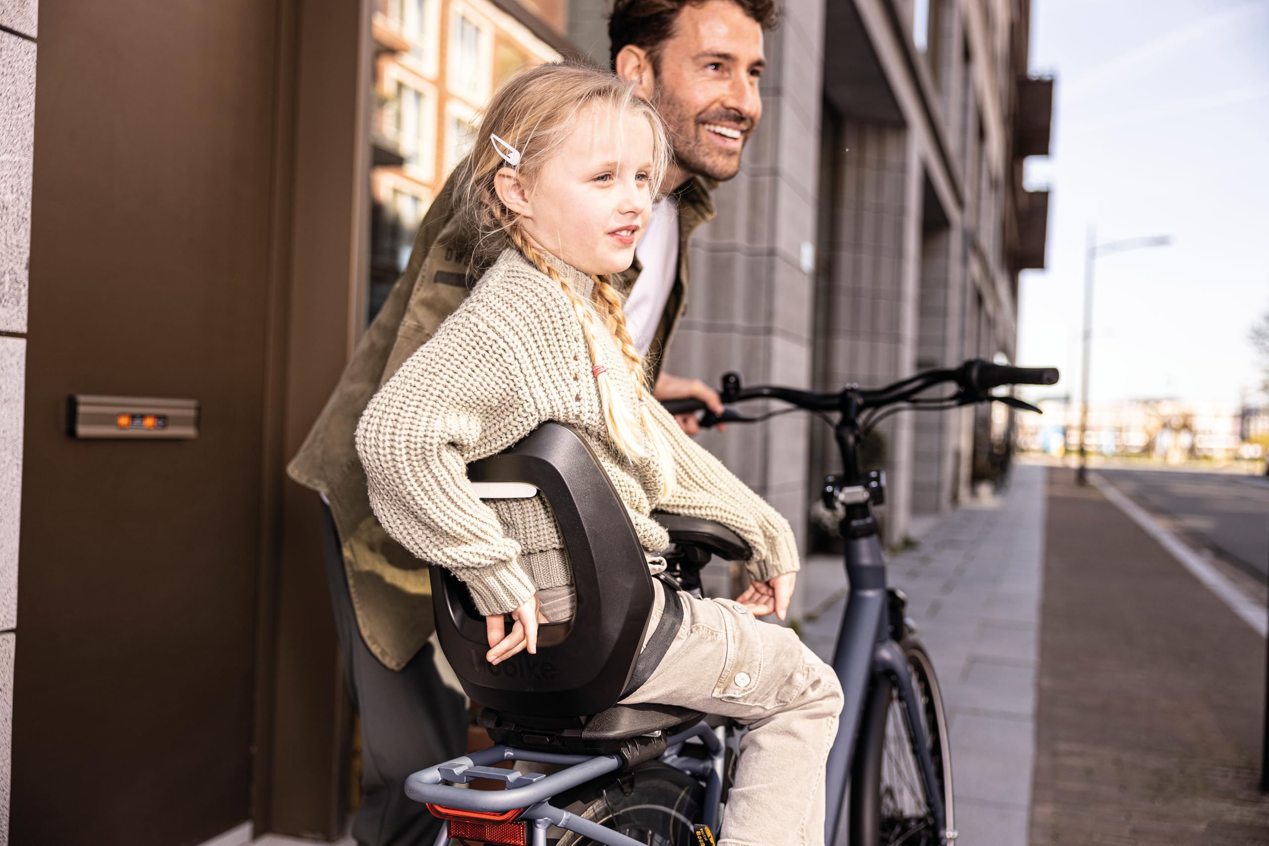 Bobike Unisex Baby Rear Junior Bike Seat One Carrier Mounting System Fotelik dziecięcy