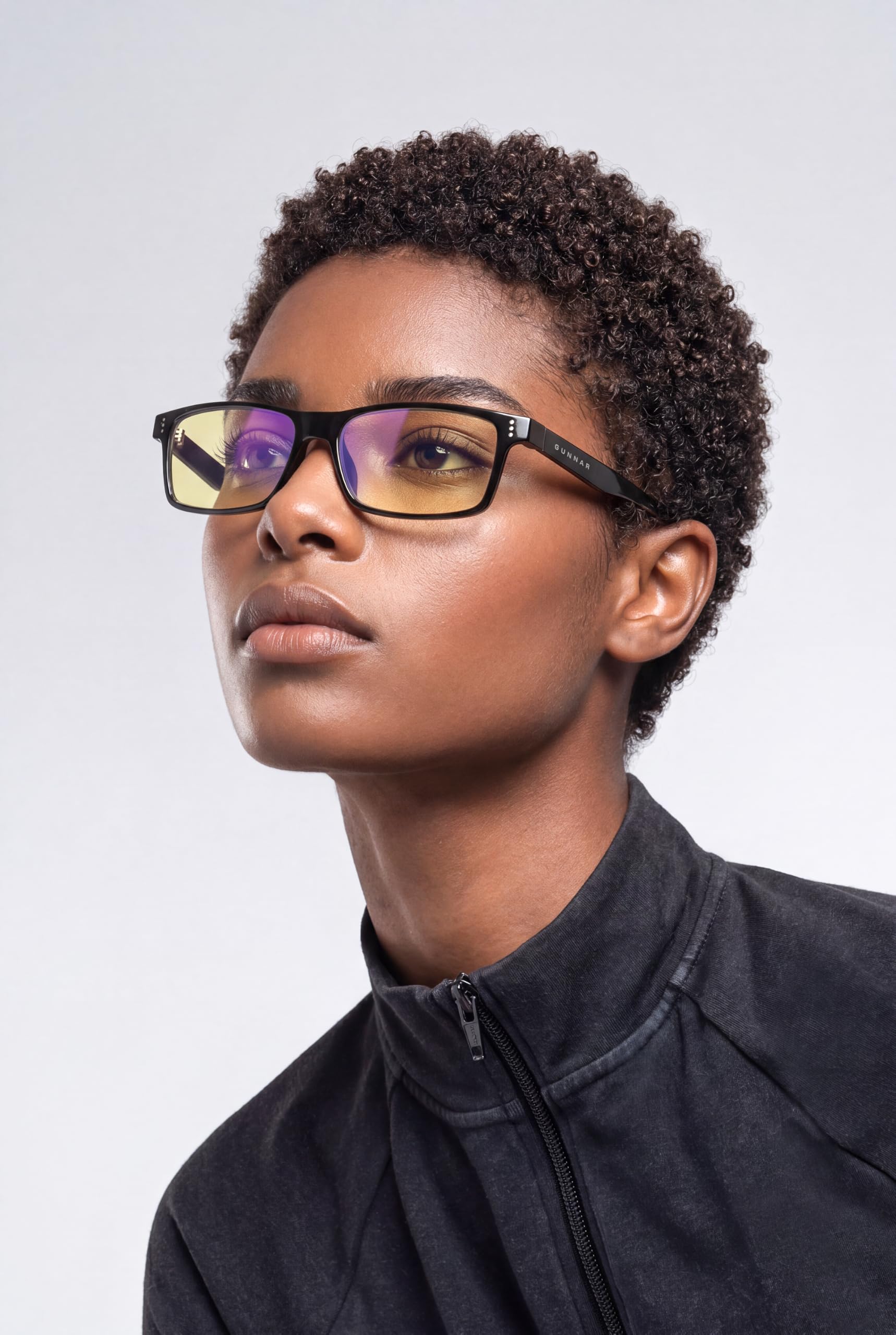 Gunnar Gafas para Videojuegos y Ordenador | Cruz | con filtro de Luz Azul | Lente Patentada