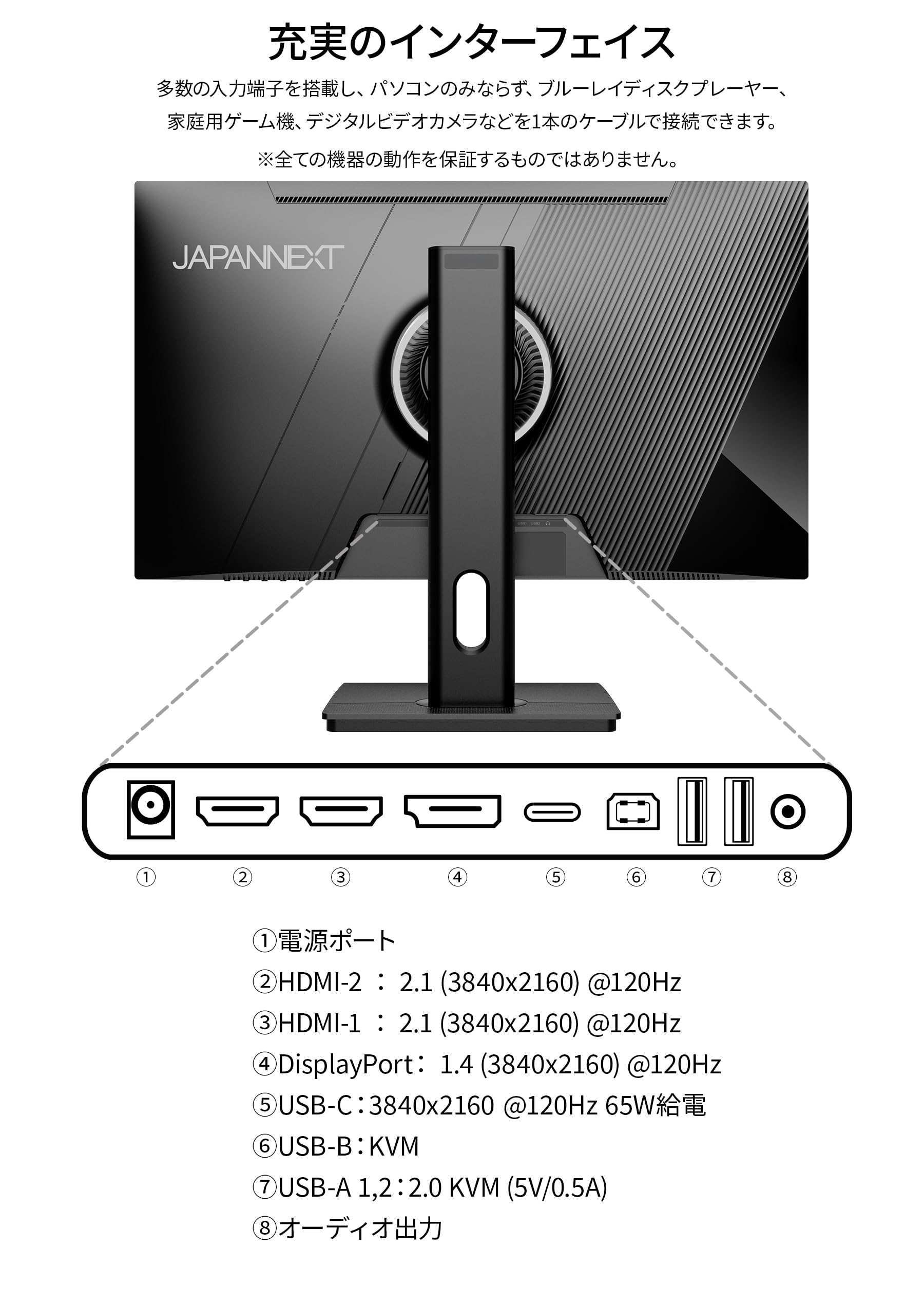 Amazon.co.jp: 【ECサイト限定】 JAPANNEXT 27インチ IPSパネル搭載