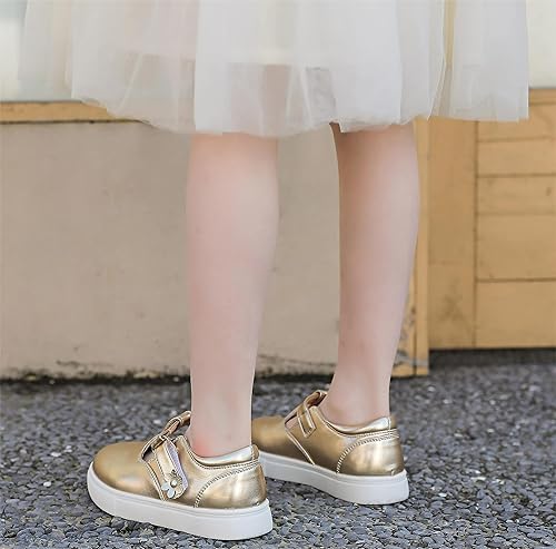 Miniatura 3 de kkdom Zapatos deportivos Mary Jane con correa en T para niños pequeños y niñas