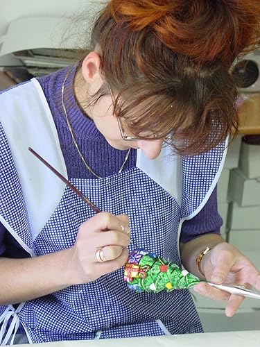 Miniatura 7 de Adorno de Navidad de cristal soplado europeo del Capitolio de los Estados Unidos