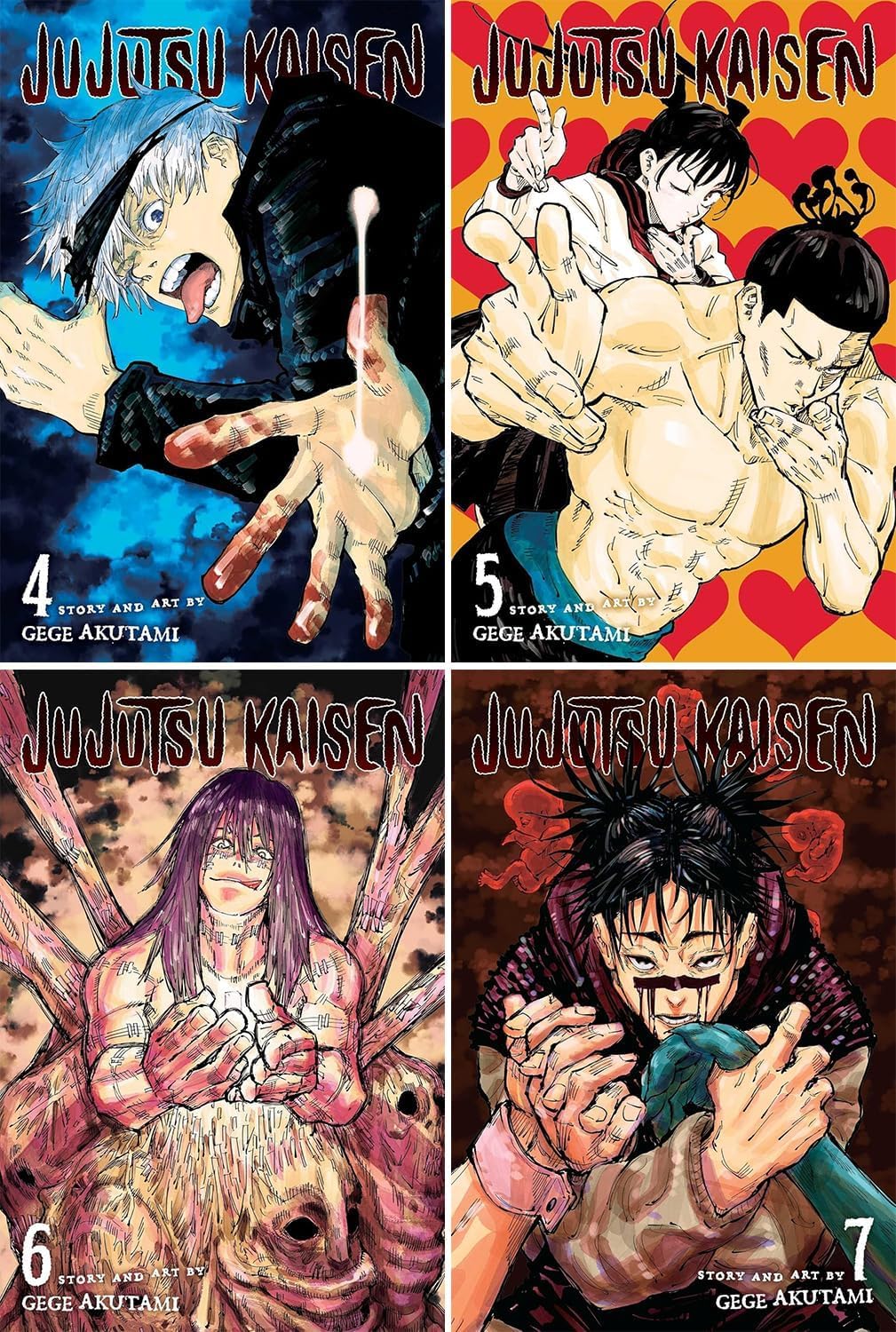 Jujutsu Kaisen Complete Manga Series Set (Vol 0–29) 30 Books Collection by Gege Akutami      Paperback – April 29, 2025