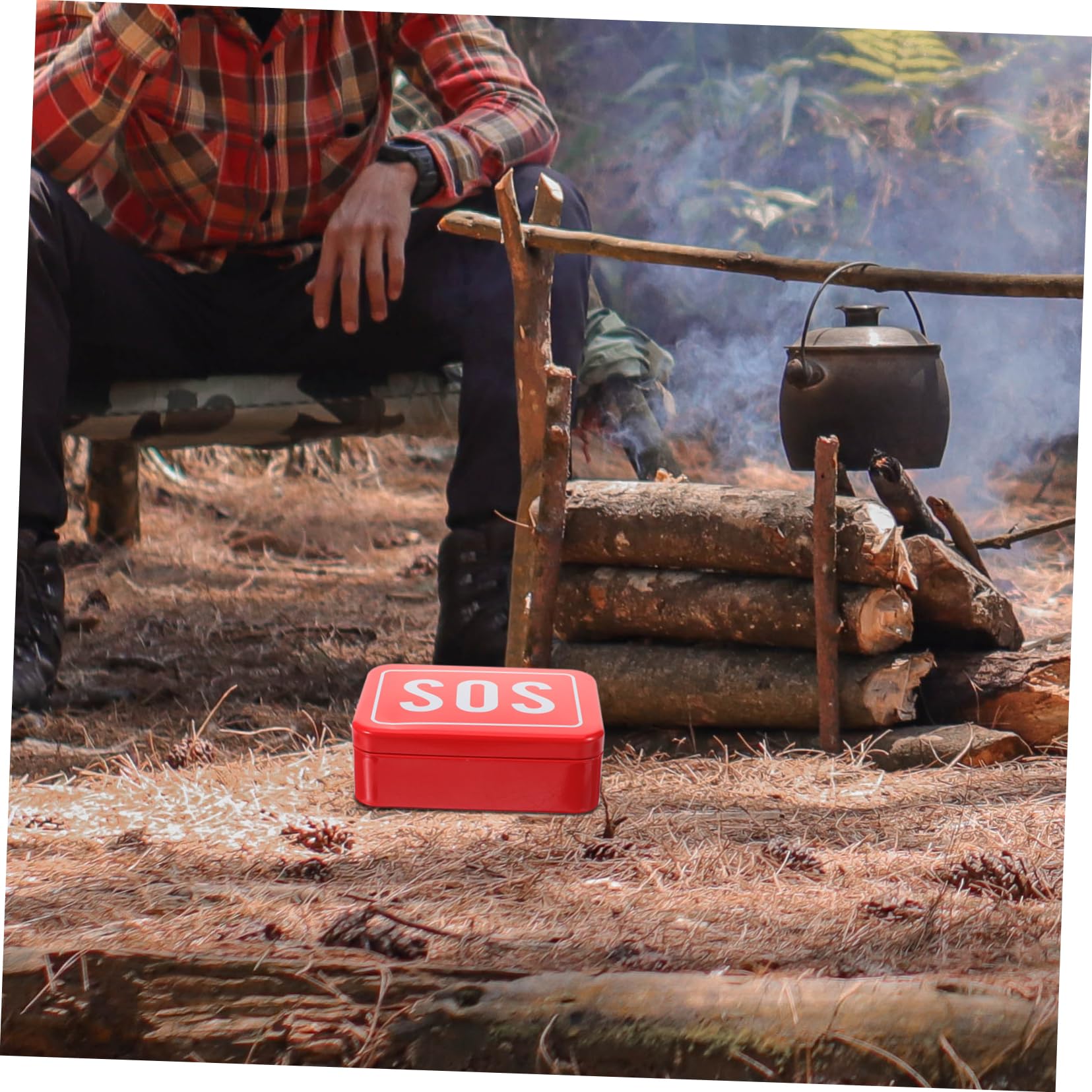 Toddmomy 5 Ensembles Boîte De Survie Portable Boîte De Rangement Étanche Et Résistante pour Équipement De Camping Et Randonnée Organisateur De Matériel De Secours 2 Pièces * 5