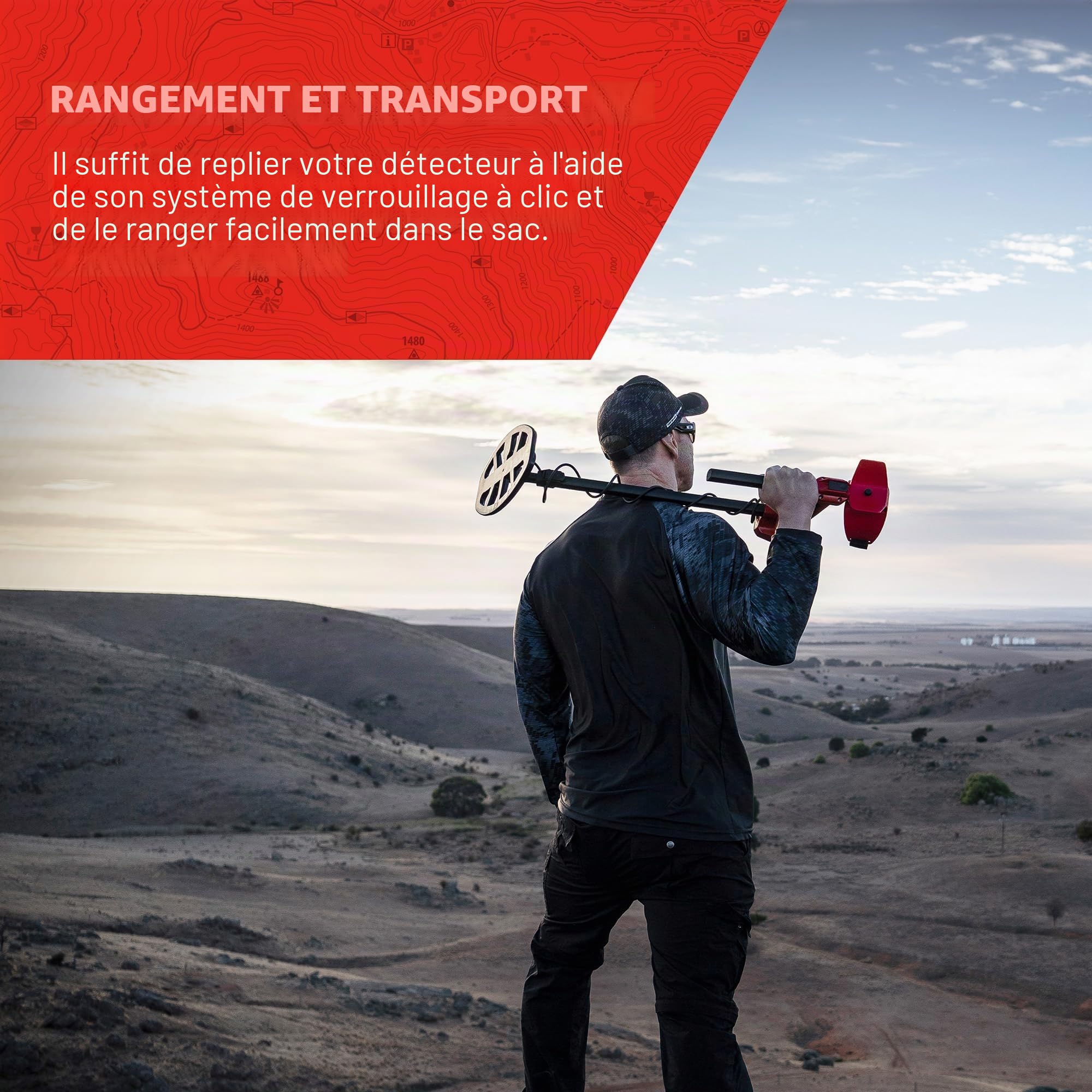 Minelab Vanquish Sac de Transport pour détecteur de métaux