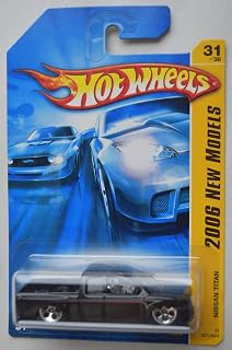 Hot Wheels 1:64 Scale 2006 New Models 31/38, Black Nissan Titan 31/223 5 DOT Wheels