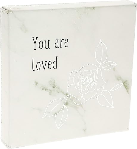 Pavilion Gift company Placa de escritorio alentadora de 4.5 pulgadas, gris
