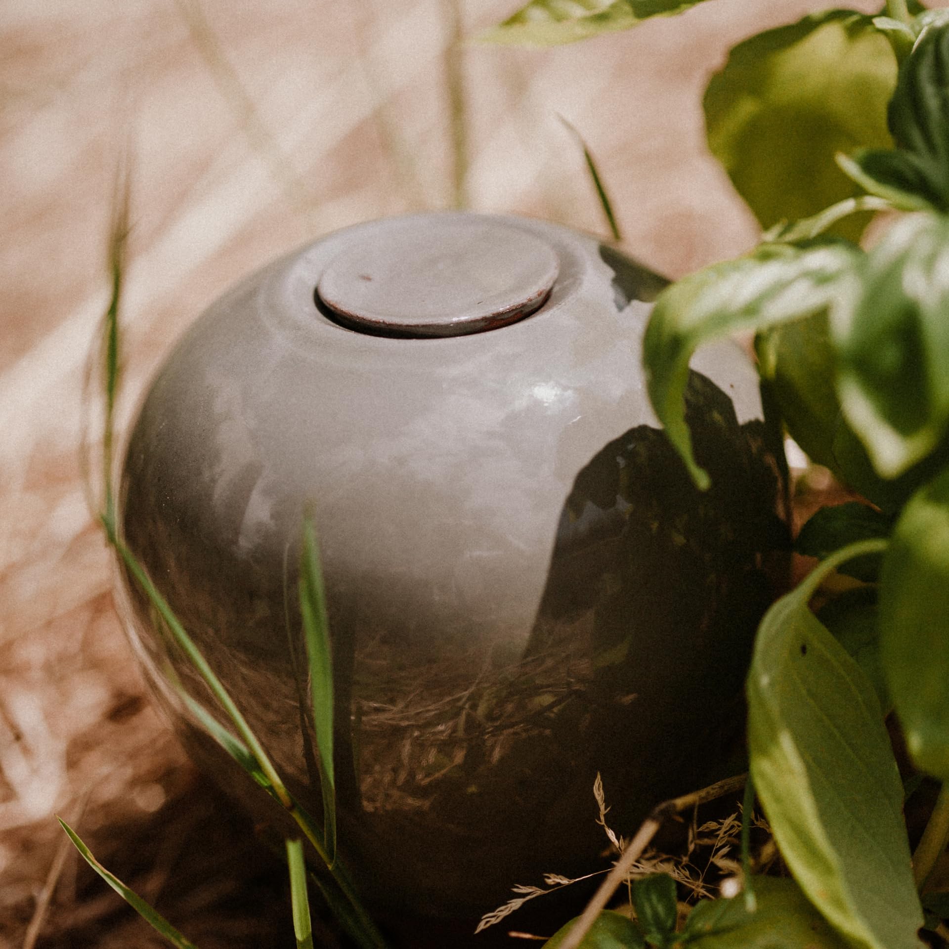 Ollas Lutton Irrigatore In Terracotta Da 4 Litri - Fatto A Mano In Francia - Irrigazione Autonoma Per Orto E Vasi