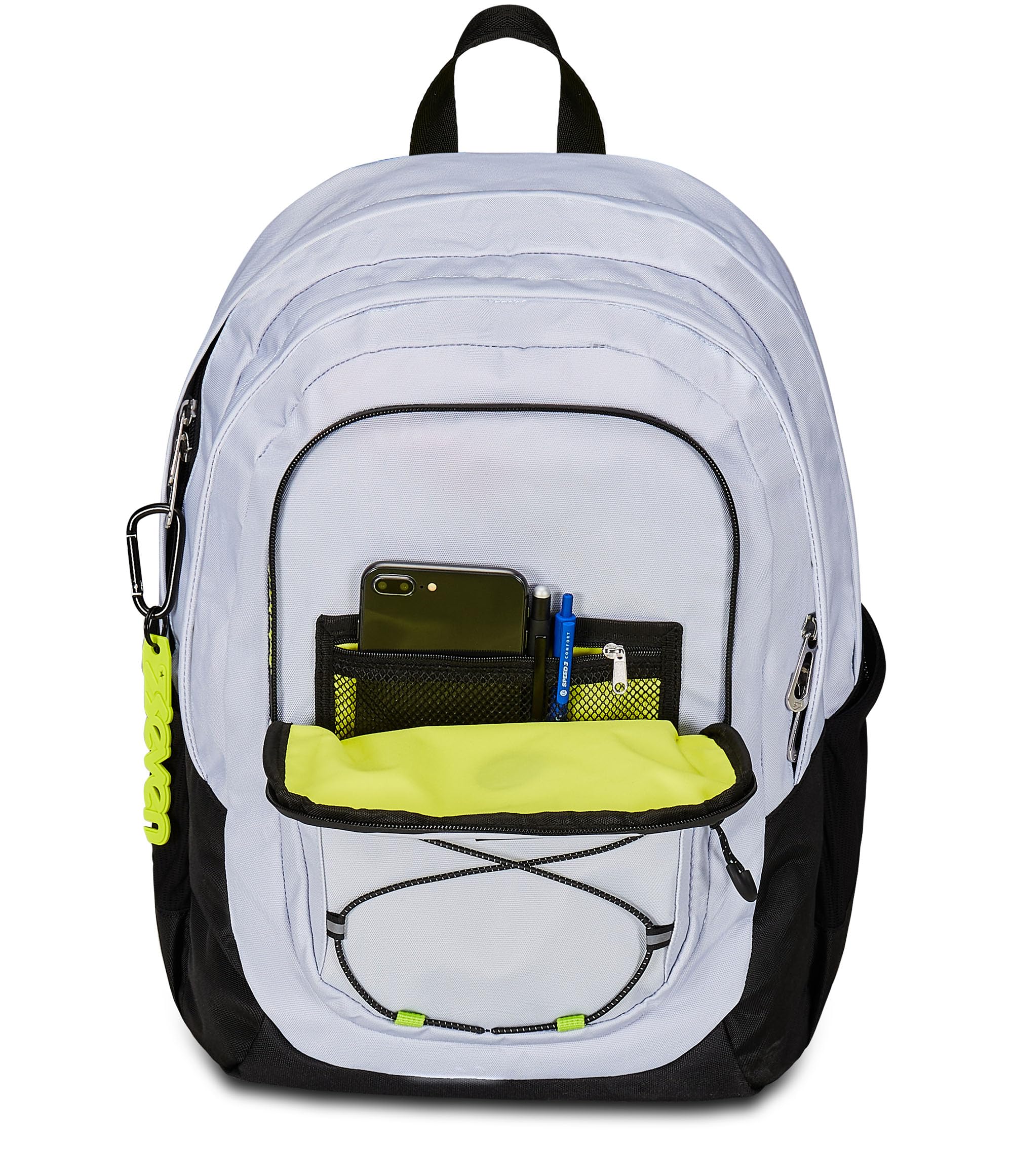 Seven Zaino TECH, Doppio Scomparto, Tasca porta pc, Per ragazzi, Ragazze e adulti, Scuola, Tempo libero, Viaggi