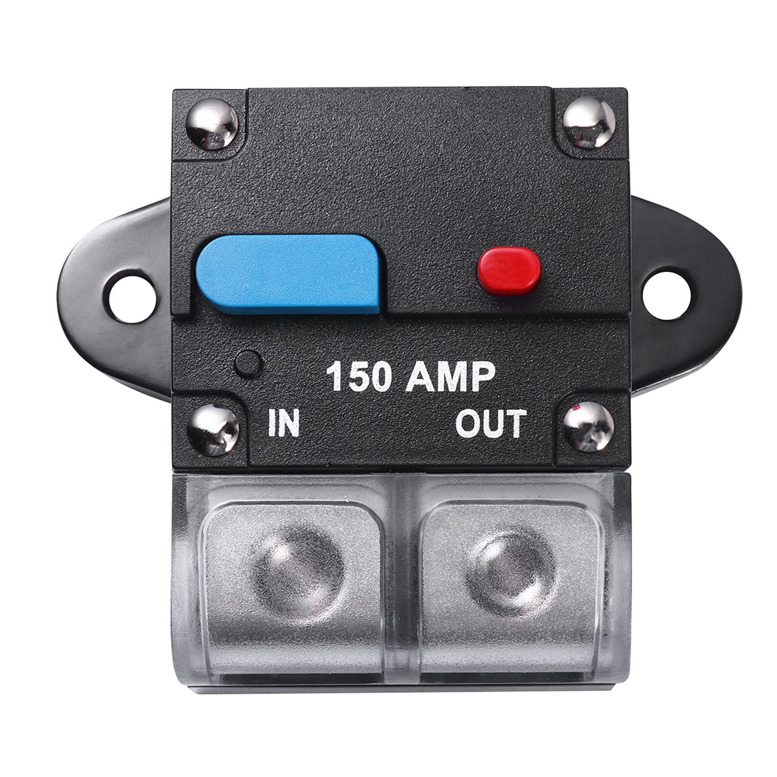 GVBAEPIEO 100A 200A 250A 300A Car Resettable Circuit Breaker Self-Recovery Fuse Manual Reset Button Accessories(Ivory)