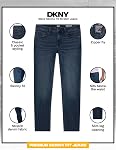 DKNY Jeans pour hommes - Jeans Skinny Fit Homme Premium