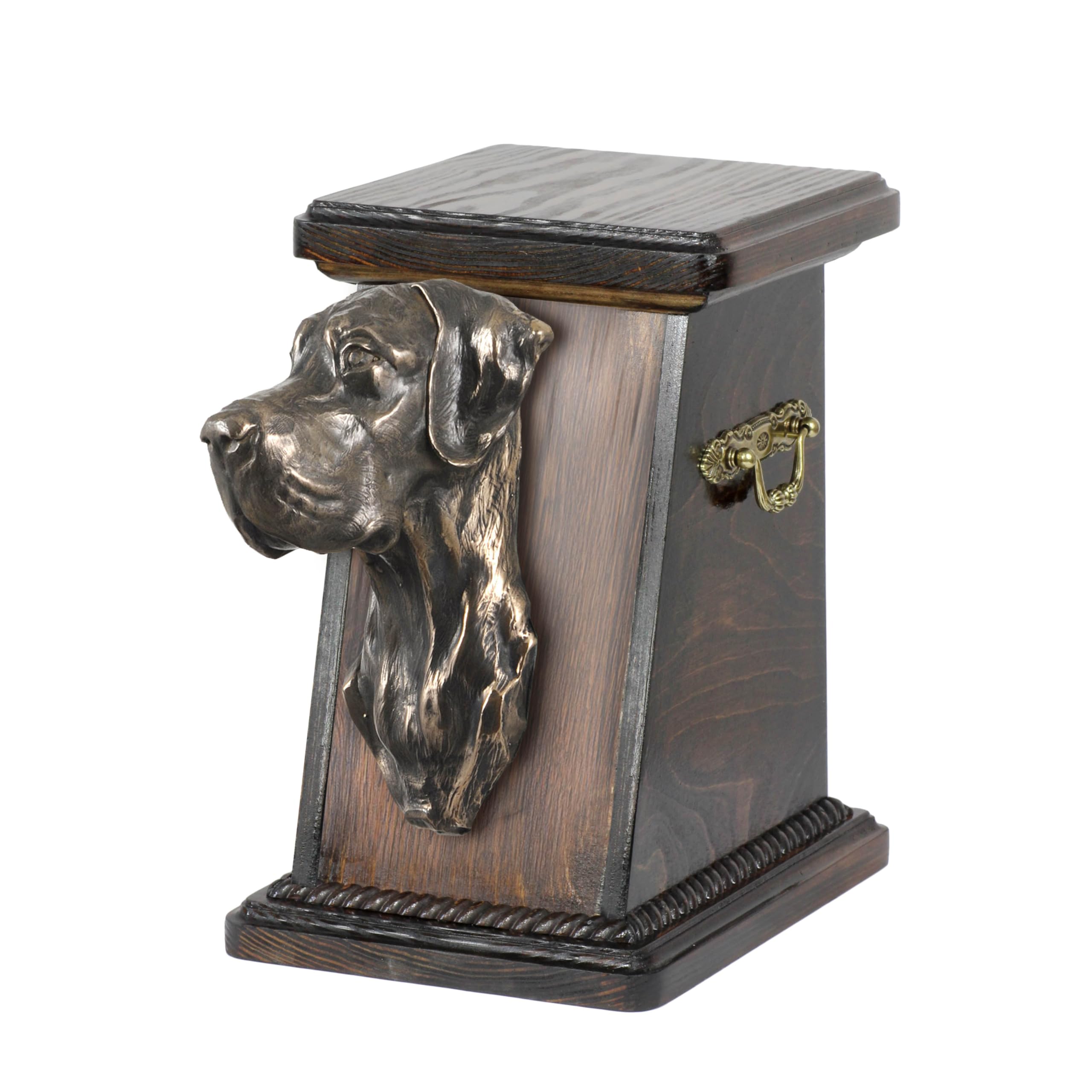 Urne grand chien Dogue Allemand 19x32x30cm pour cendres de taille XL
