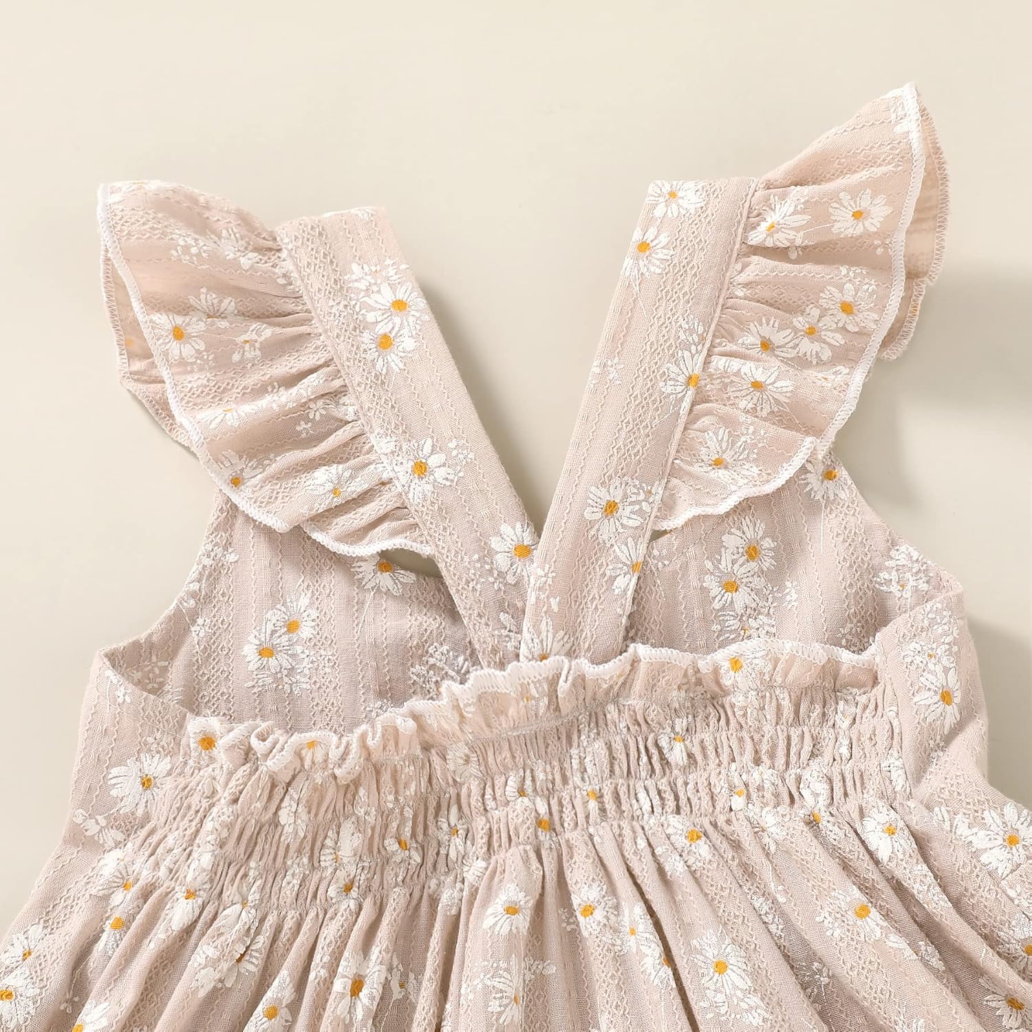 Kids Toddler Baby Girls Rainbow Dress Princess Sleeveless Beach Butterfly Sundress