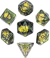 Vista 41 de UDIXI Juego de 7 dados poliédricos DND D&D, RPG D y D con bolsa de almacenamiento para juegos de rol y otros juegos de mesa (Aarakocra)