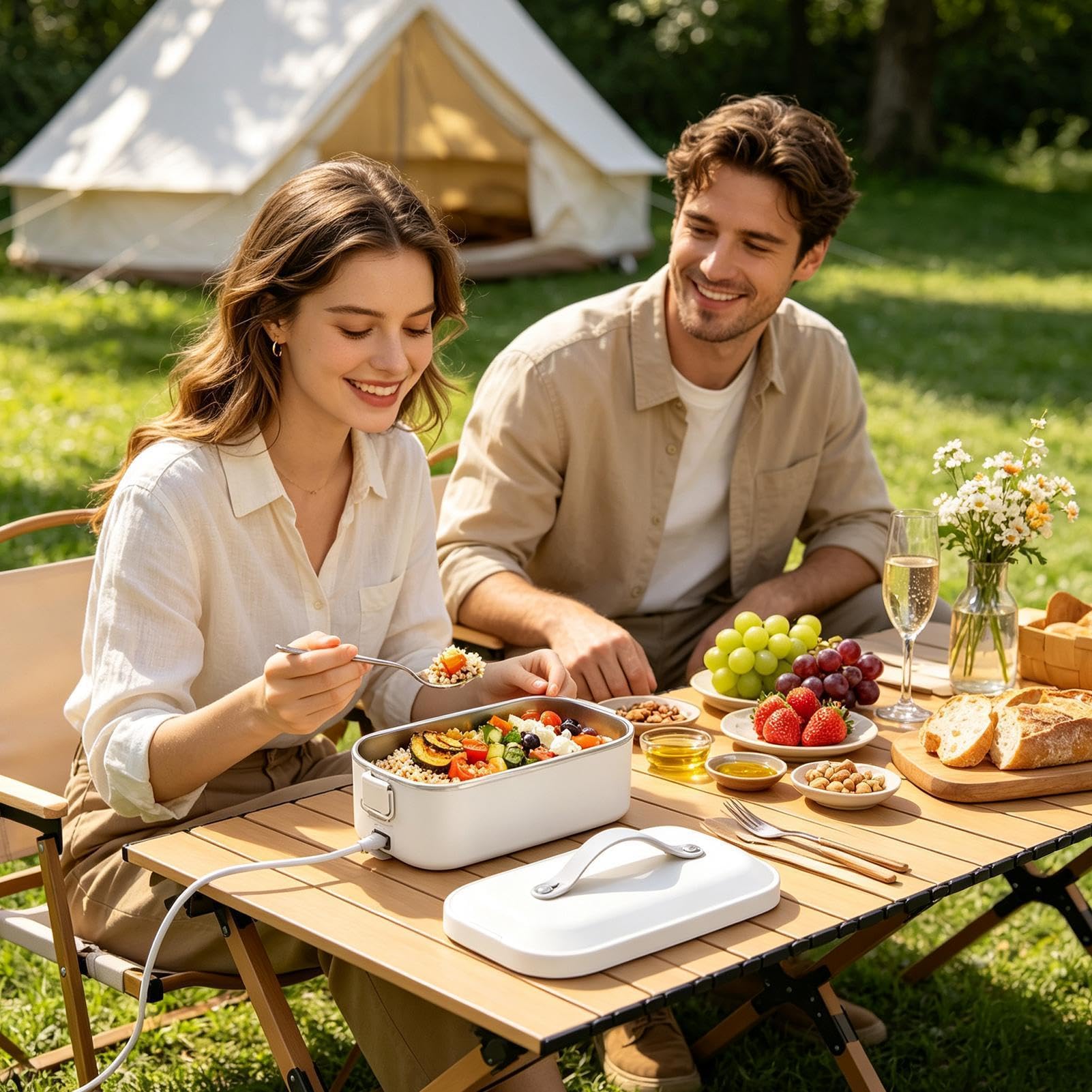 Portapranzo Scuola Contenitore Termico Per Cibo Portatile A Prova Di | Lunch Box Termico Per Adulti Al Lavoro In Ufficio A Scuola In Viaggio A Casa All'Aperto Campeggio Picnic