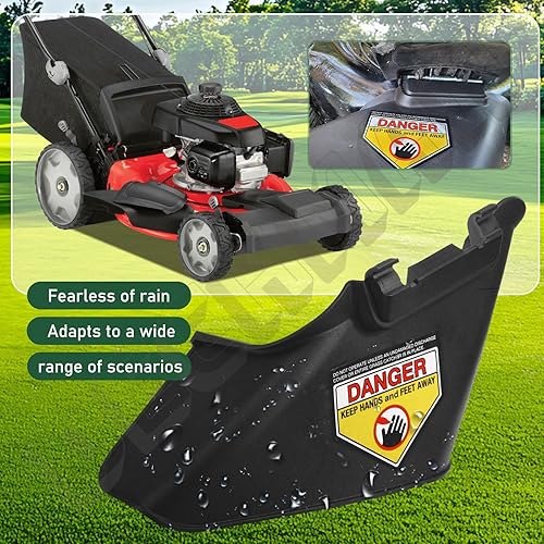 Miniatura 5 de 731-04177 Deflector de descarga lateral, compatible con MTD pieza de repuesto de 21 pulgadas canal de cubierta